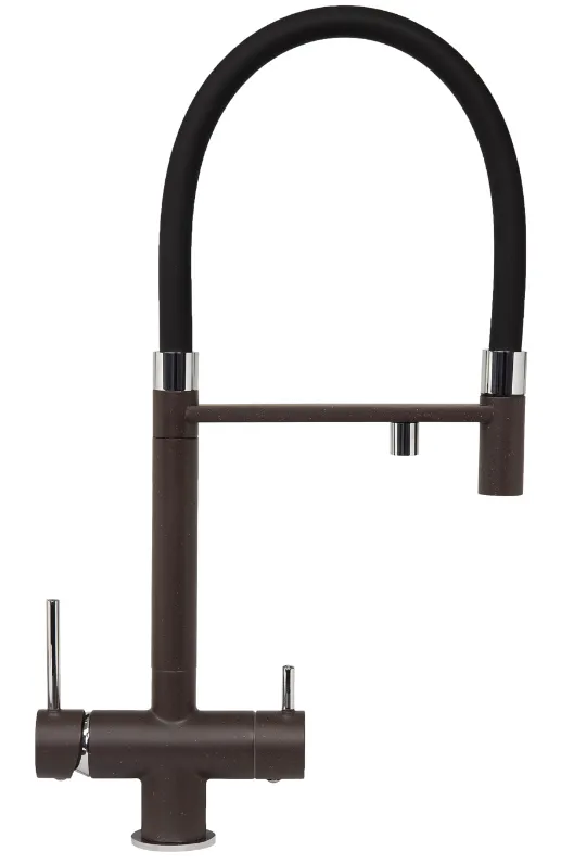 Фото товара: Zigmund & Shtain ZS 2300, смеситель, швейцарский шоколад