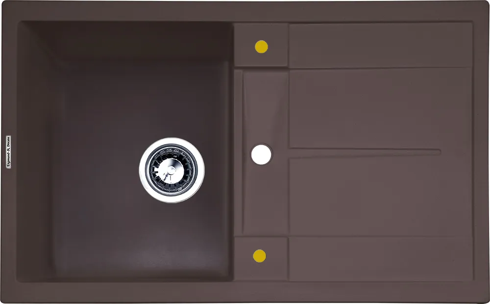 Фото товара: Zigmund & Shtain RECHTECK 780, мойка, швейцарский шоколад