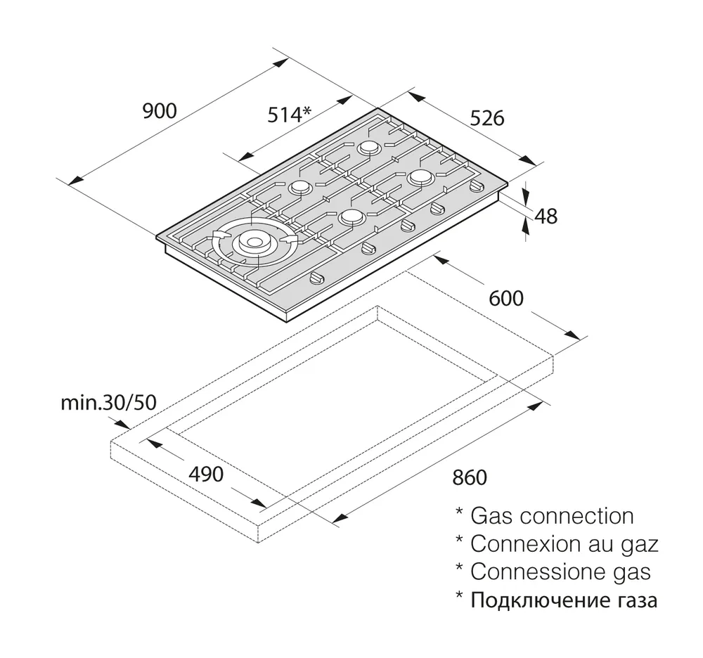 Схема встраивания