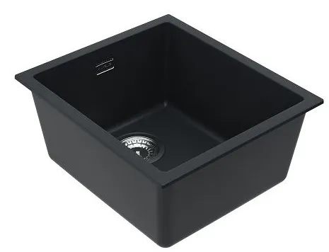 Детальное фото товара: ALVEUS OMNI 20 GRANITAL DEEP BLACK-G90, мойка, гранит, темно-черный (в комп. с сифоном 1145083)