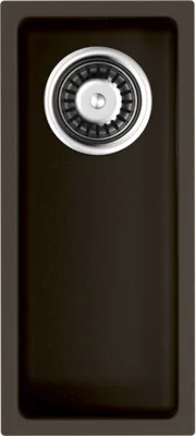 Детальное фото товара: Omoikiri Bosen 20-U-DC, мойка, гранит, темный шоколад