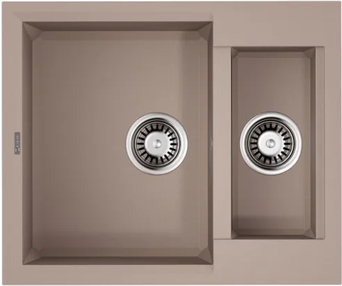 Фото товара: Omoikiri Sakaime 60-2-SA, мойка, гранит, бежевый
