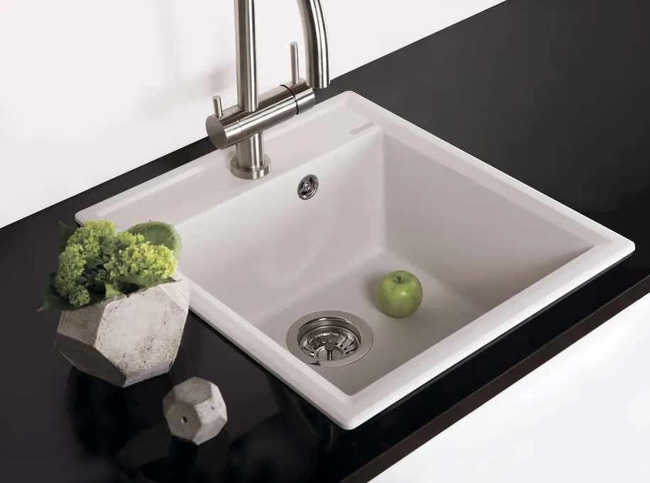 Детальное фото товара: Omoikiri Daisen 46-GR, мойка, гранит, leningrad grey