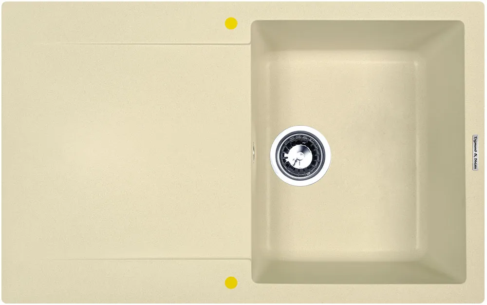 Фото товара: Zigmund & Shtain RECHTECK 775, мойка, молодое шампанское