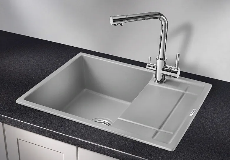 Фото товара: GRANULA 6501 мойка, гранит, алюминиум