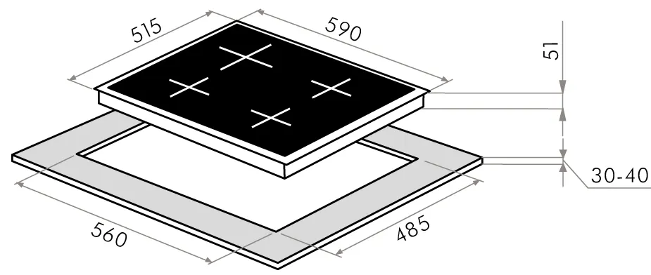 Схема встраивания