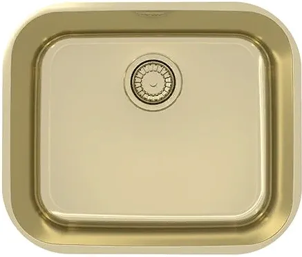 Детальное фото товара: ALVEUS VARIANT MONARCH 10 GOLD, мойка, нержавеющая сталь, золото (в компекте с выпуском без сифона)