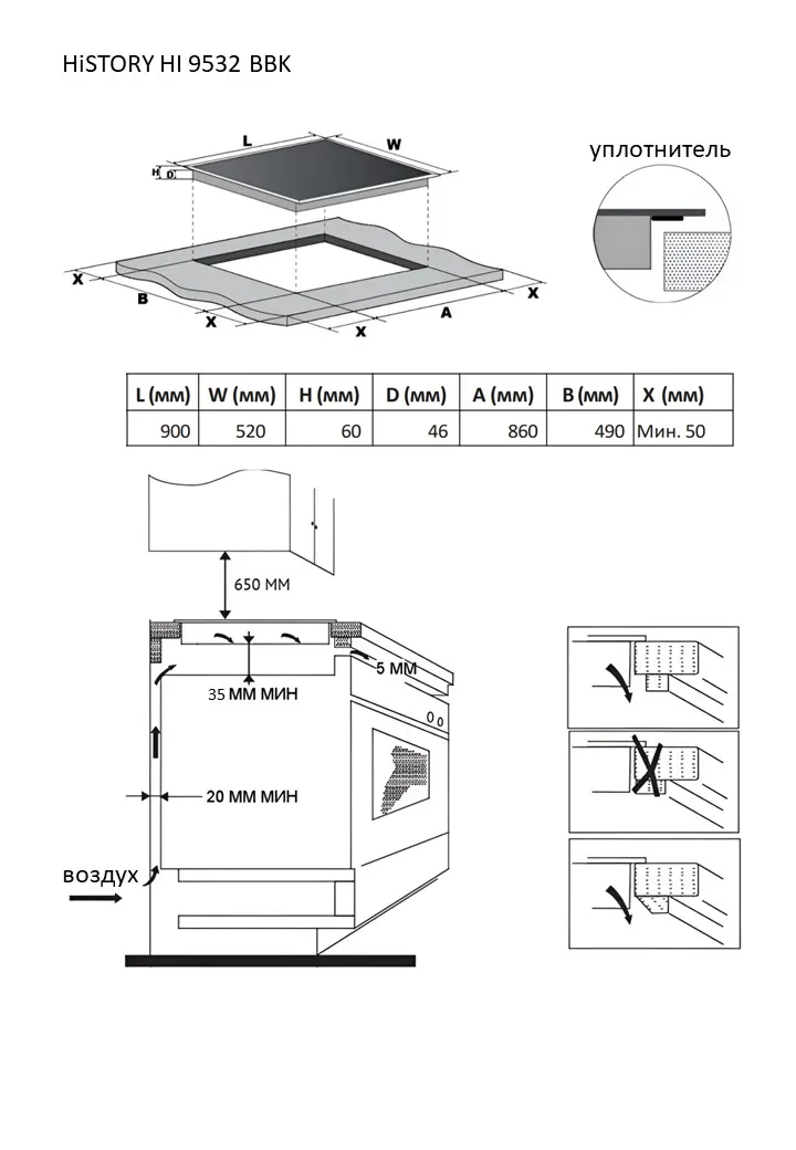 Схема встраивания