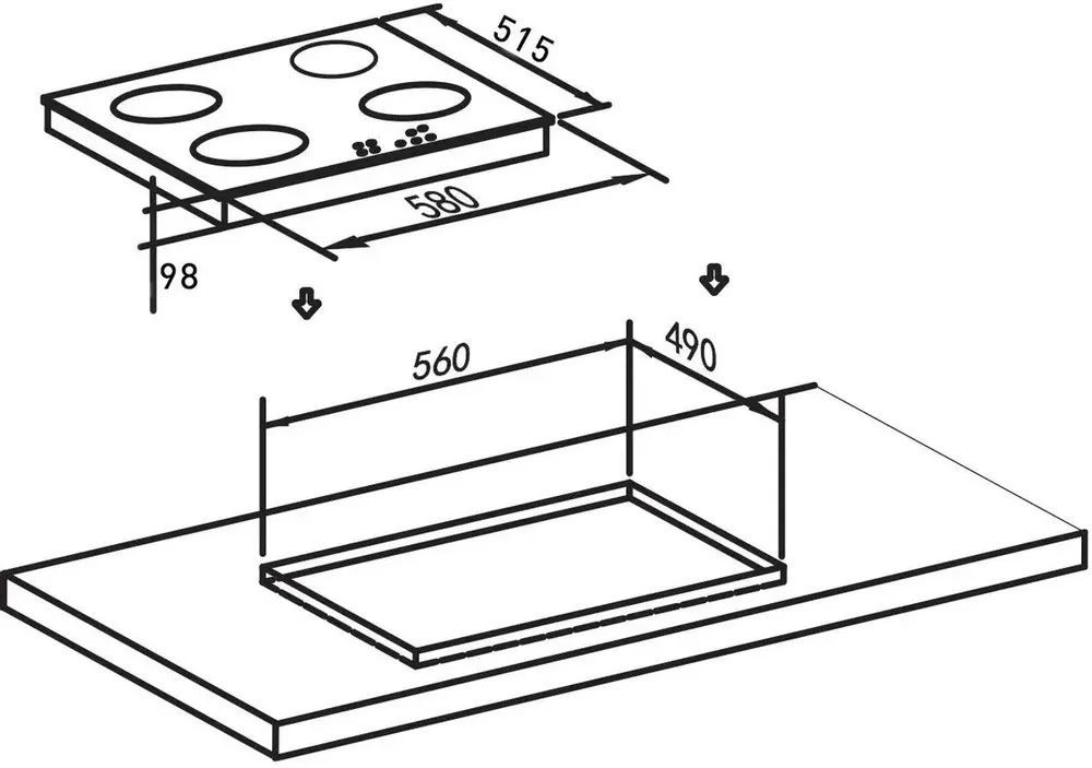 Детальное фото товара: making Oasis everywhere P-GEW газовая поверхность