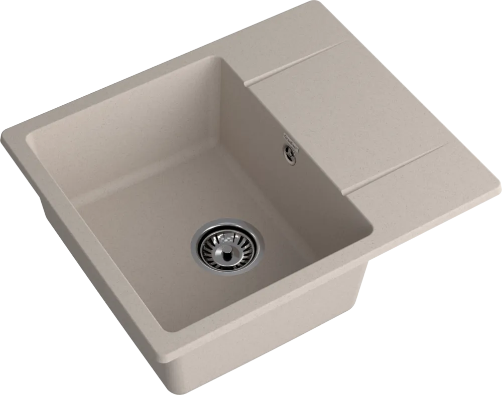 Детальное фото товара: GranFest URBAN 258L, мойка, гранит, песочный
