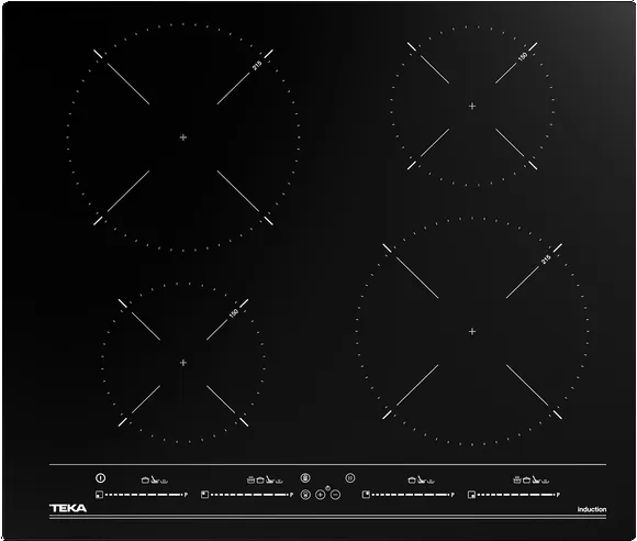Фото товара: Teka IBC 64320 MSP BLACK индукционная поверхность