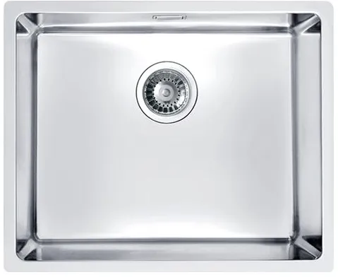 Фото товара: ALVEUS KOMBINO 50 SAT-90, мойка, нержавеющая сталь сатин (в комплекте с сифоном 1130550)