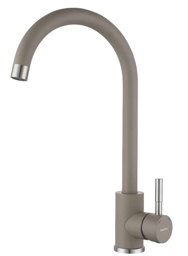 Фото товара: GranFest GF-Z-5410, смеситель, гранит, песочный