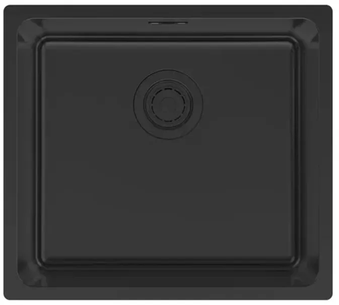 Фото товара: Paulmark YUNI 49 UNI, мойка, нержавеющая сталь, матовый черный