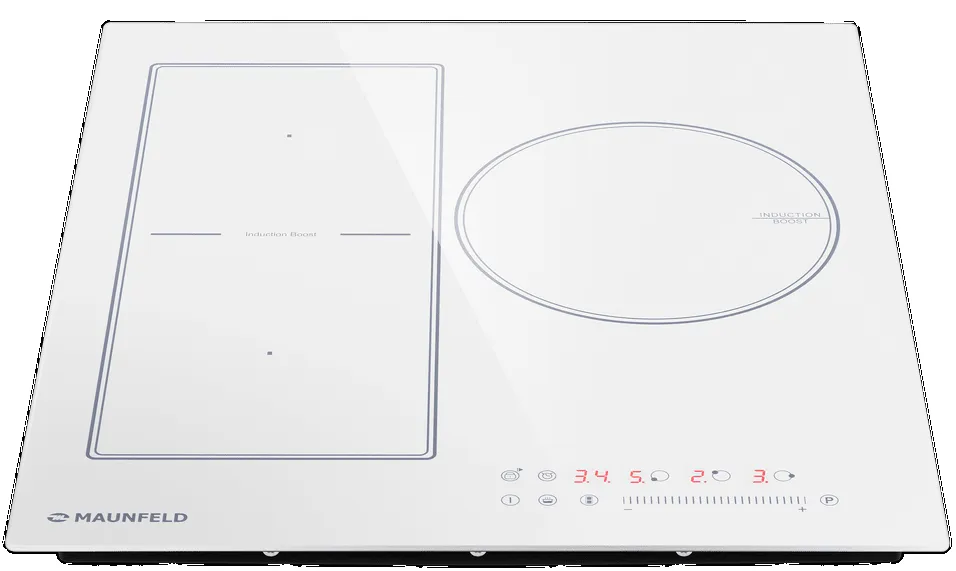 Детальное фото товара: Maunfeld CVI453SBWH индукционная поверхность
