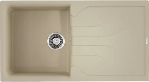 Фото товара: Omoikiri Yasugata 100-BE, мойка, гранит, ваниль