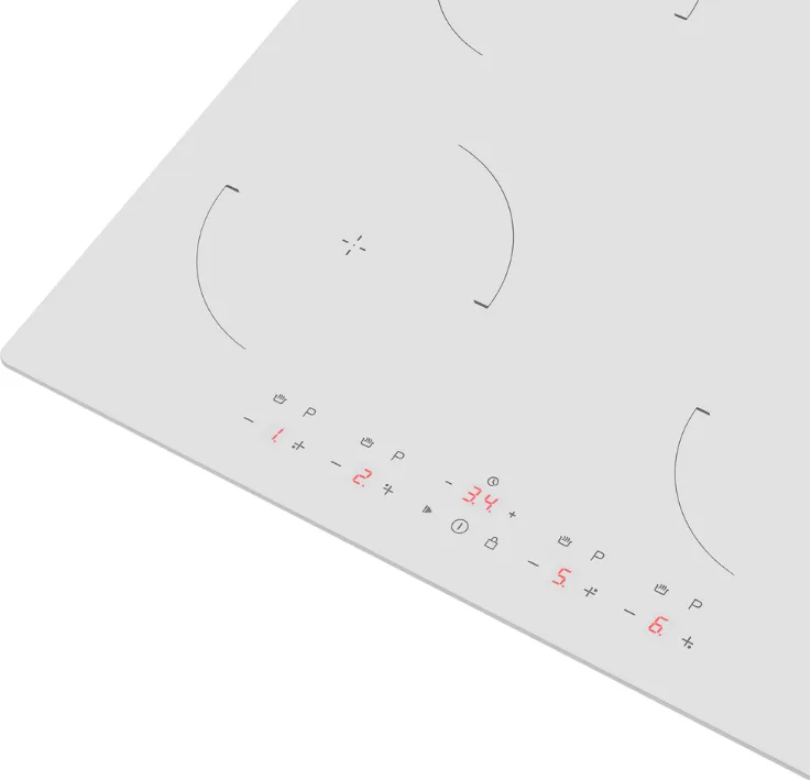 Детальное фото товара: Maunfeld CVI604EXWH индукционная поверхность