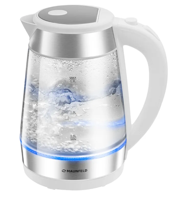 Детальное фото товара: Maunfeld MGK1710GW электрический чайник