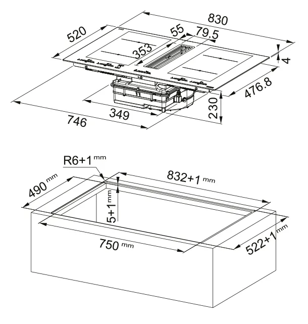 Схема встраивания