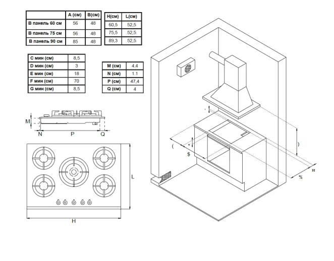 Схема встраивания