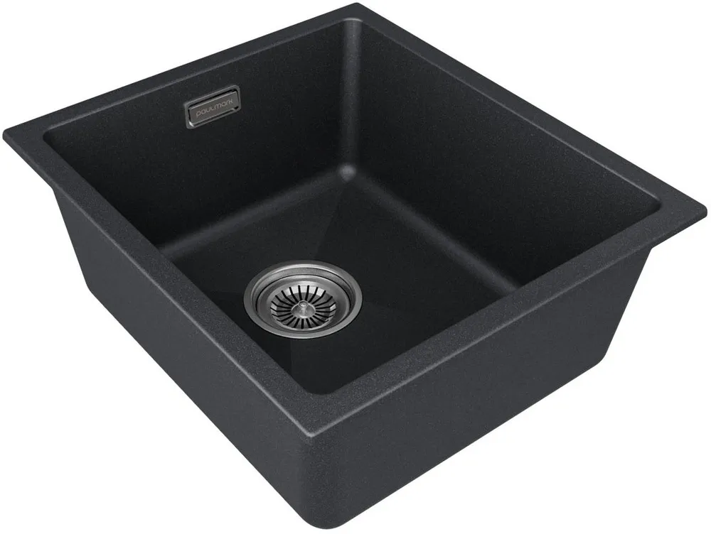 Детальное фото товара: Paulmark LUMI 41UNI, мойка, гранит, черный