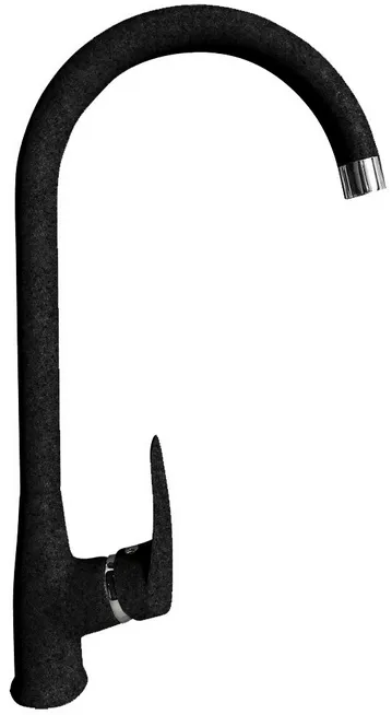 Фото товара: GranFest QUARZ Z3424, смеситель, гранит, черный