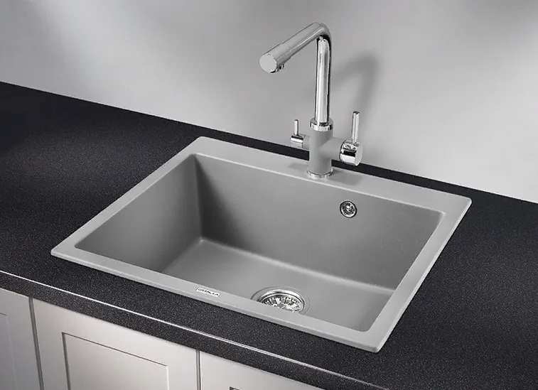 Фото товара: GRANULA 6001 мойка, гранит, алюминиум