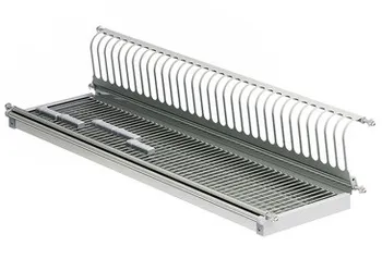 Детальное фото товара: Sige Linda одноуровневая сушилка с поддоном из нержавеющей стали для верхнего шкафа шириной 450 мм