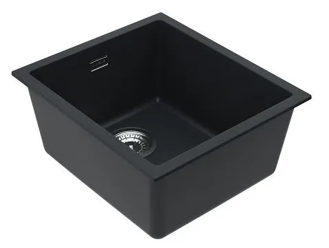 Детальное фото товара: ALVEUS OMNI 10 GRANITAL CARBON-G91, мойка, гранит, черный (в комплекте с сифоном 1145083)