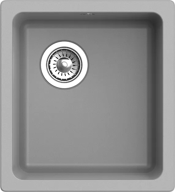 Фото товара: Rivelato BERKANA BK-35 grigio metallizzato, мойка, гранит, серый металлик