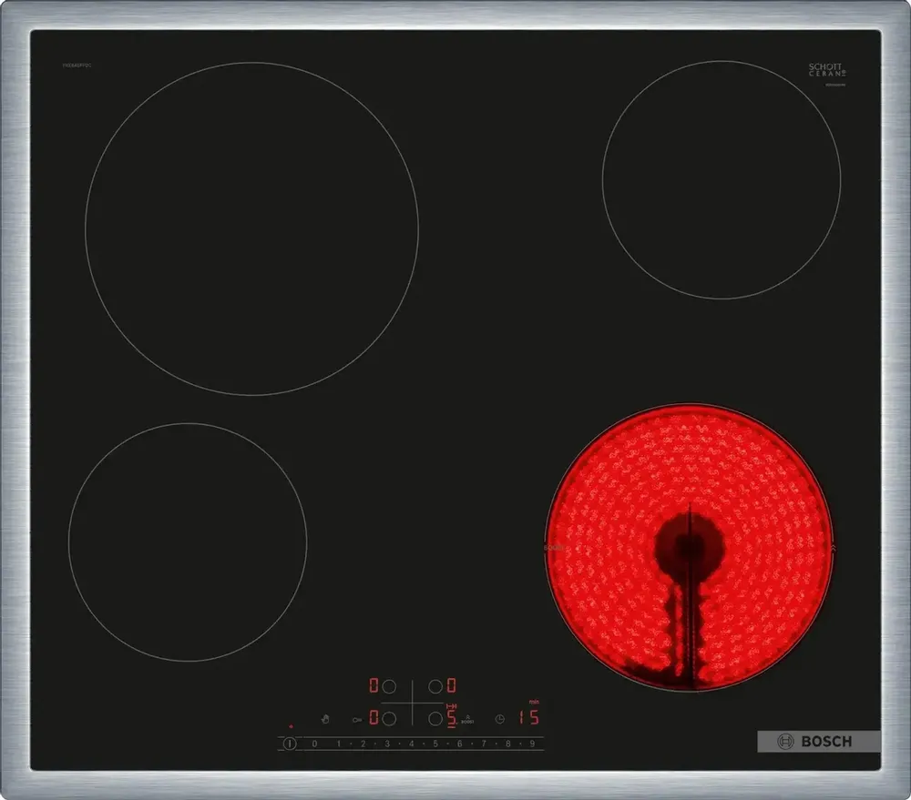 Фото товара: Bosch PKE645FP2E стеклокерамическая поверхность