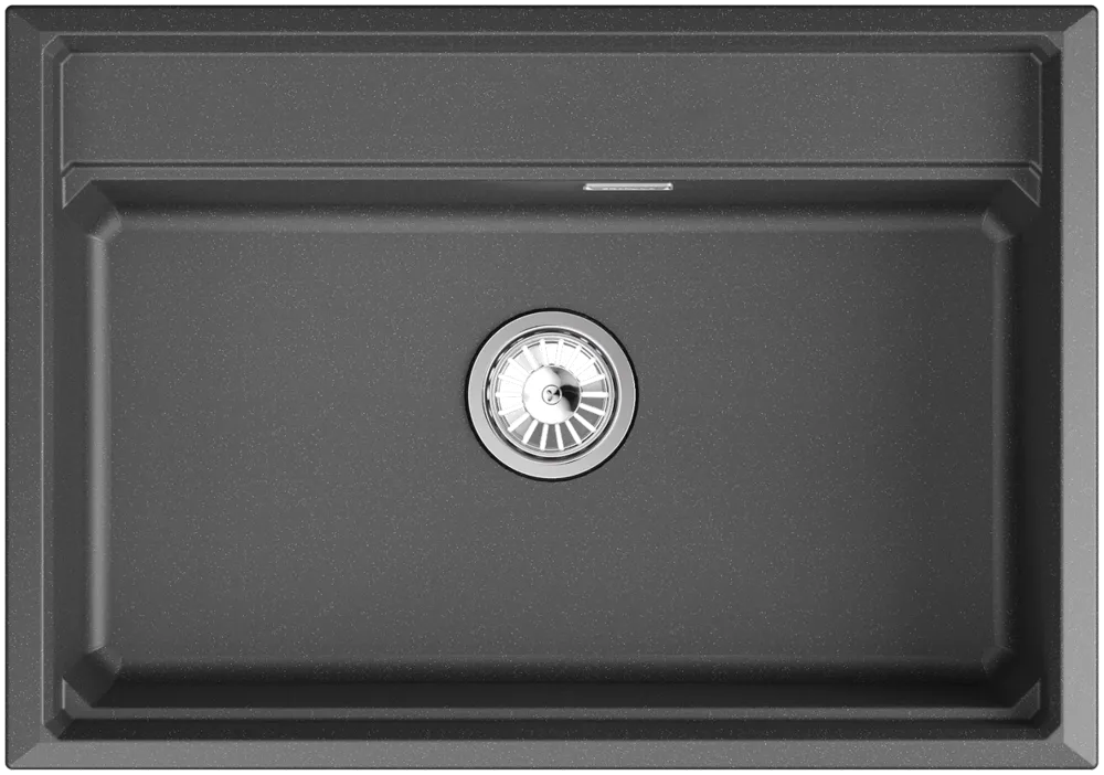 Детальное фото товара: GRANULA 7301i мойка, гранит, черный
