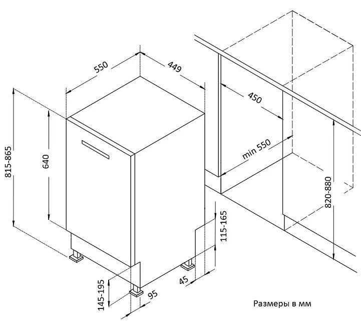 Схема встраивания
