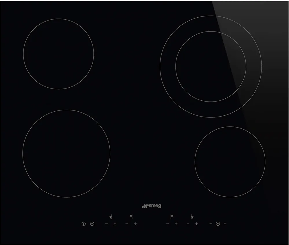 Фото товара: Smeg SE364ETD стеклокерамическая поверхность