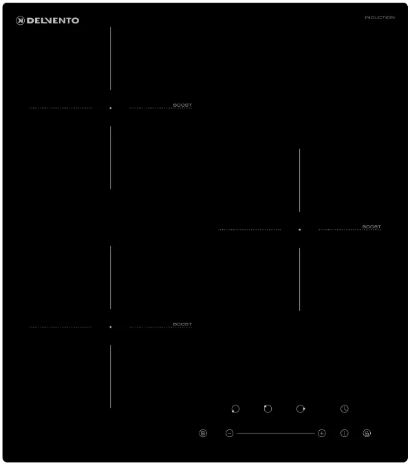 Фото товара: Delvento V45I73S210 индукционная поверхность