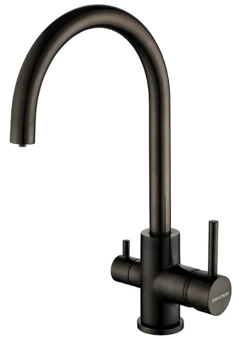 Фото товара: Paulmark ESSEN, смеситель, вороненая сталь