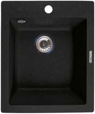 Фото товара: LAVA Q.3 BASALT, мойка, гранит, черный