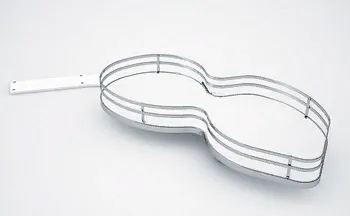 Детальное фото товара: Sige Nuvola Solo карусель 1/2 в нижний шкаф 900 мм, фасад 450 мм, 1 полка, левая