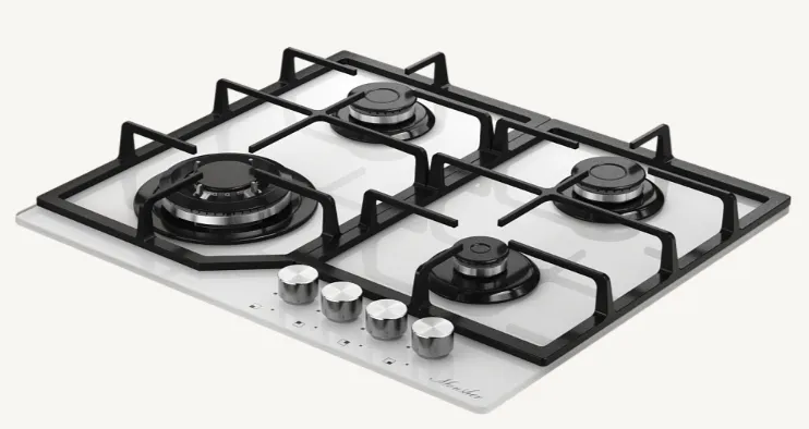 Детальное фото товара: Monsher MGG 63 Blanc газовая поверхность