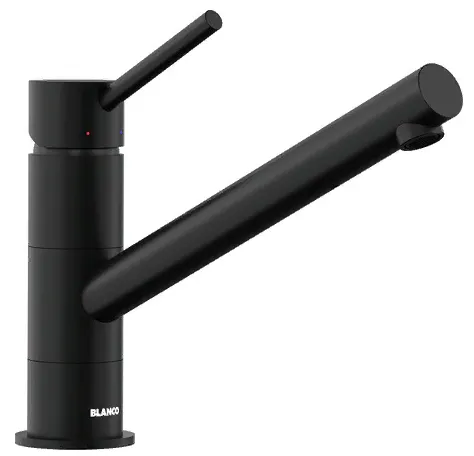 Фото товара: Blanco Kano, смеситель, гранит, черный матовый