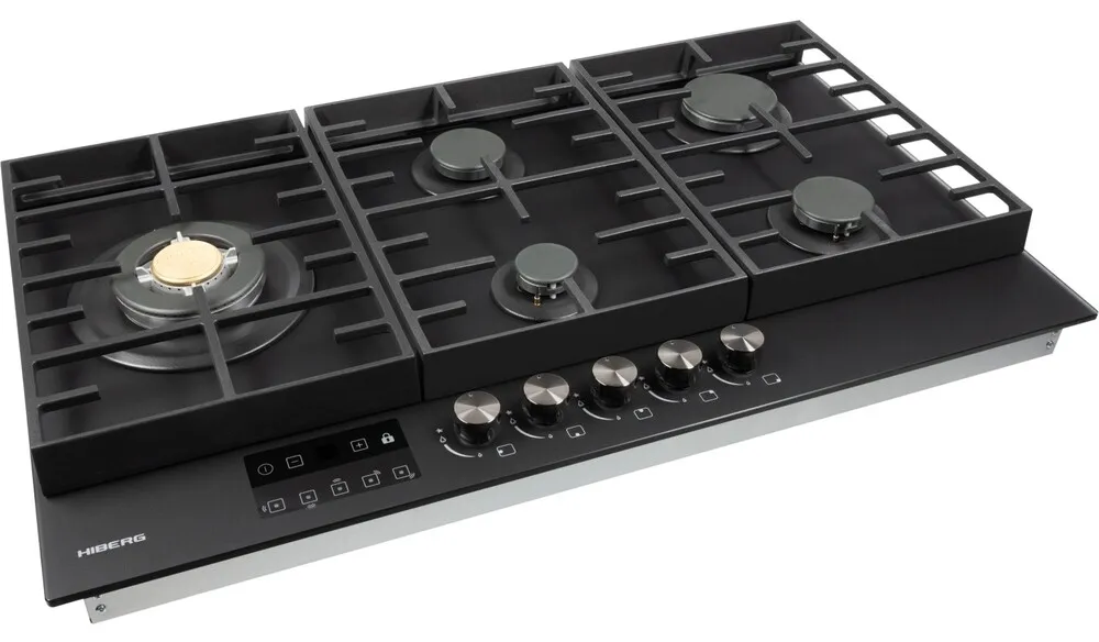 Детальное фото товара: HIBERG VM 9255 B газовая поверхность