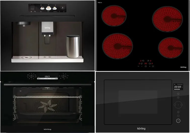Фото товара: KORTING HK 60003 B + OKB 6820 EN + KMI 825 TGN + KCM 9830 BCG