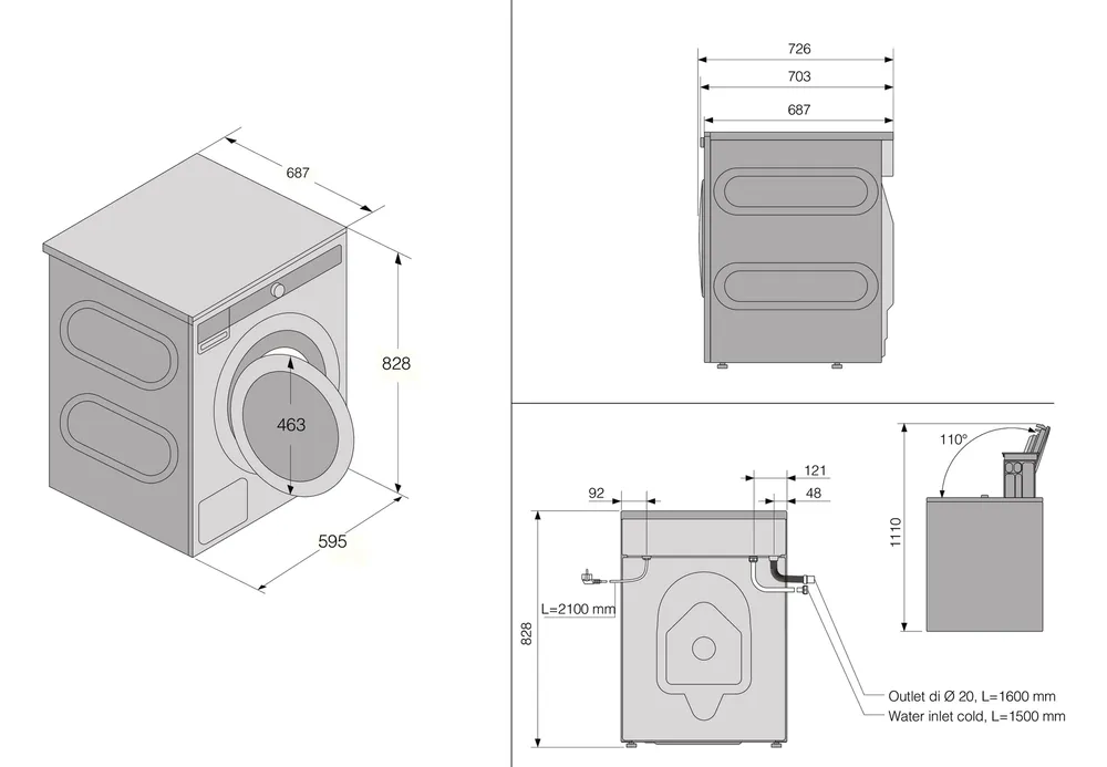 Детальное фото товара: ASKO W5114RXLW
