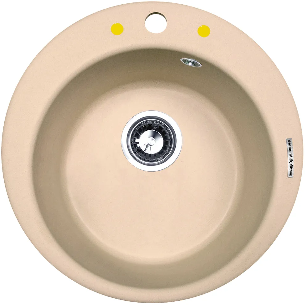 Фото товара: Zigmund & Shtain KREIS 480, мойка, топленое молоко