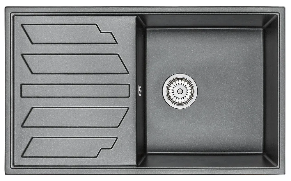 Фото товара: GRANULA 8601 мойка, гранит, шварц