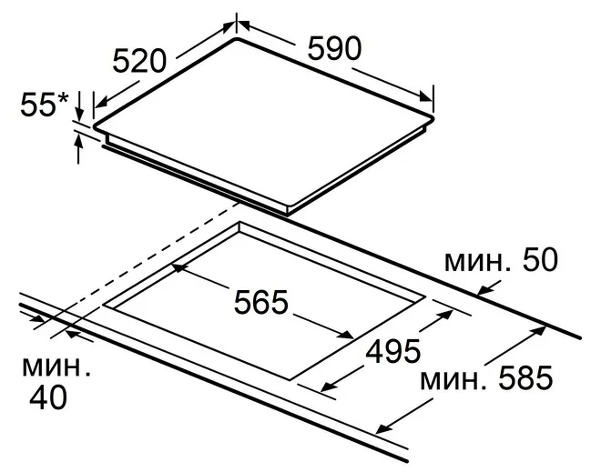 Схема встраивания