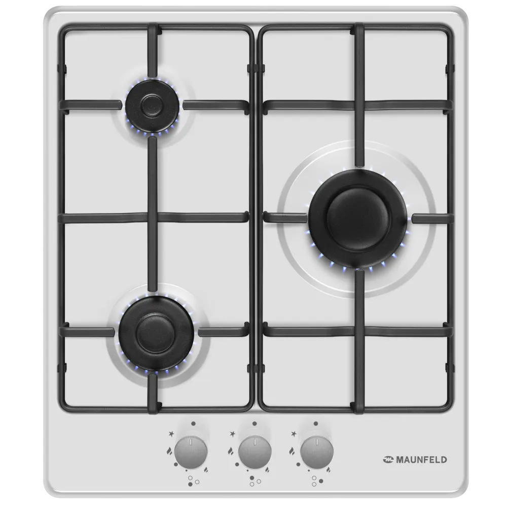 Фото товара: Maunfeld EGHE.43.3STS-EW газовая поверхность