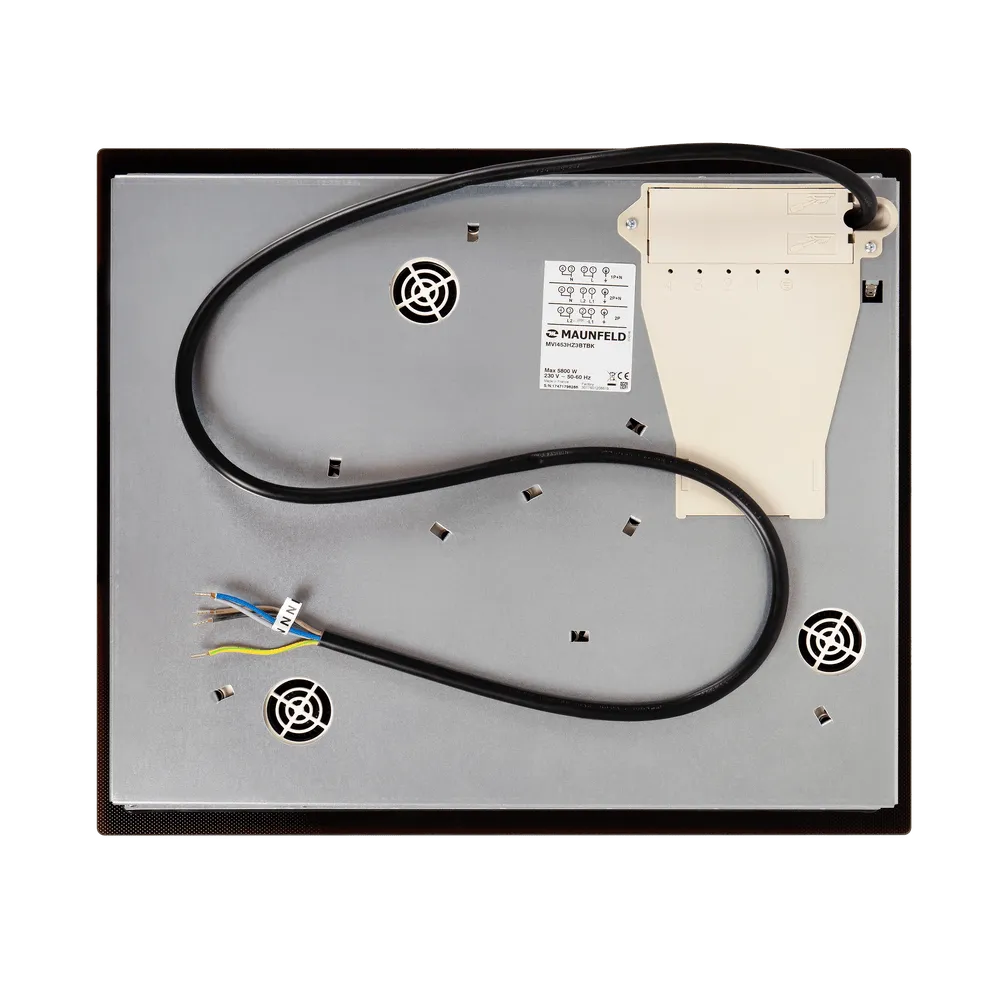 Детальное фото товара: Maunfeld MVI45.3HZ.3BT-BK индукционная поверхность