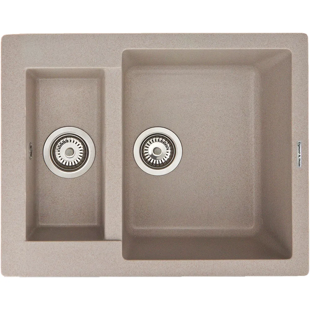 Детальное фото товара: Zigmund & Shtain RECHTECK 600.2, мойка, швейцарский шоколад 