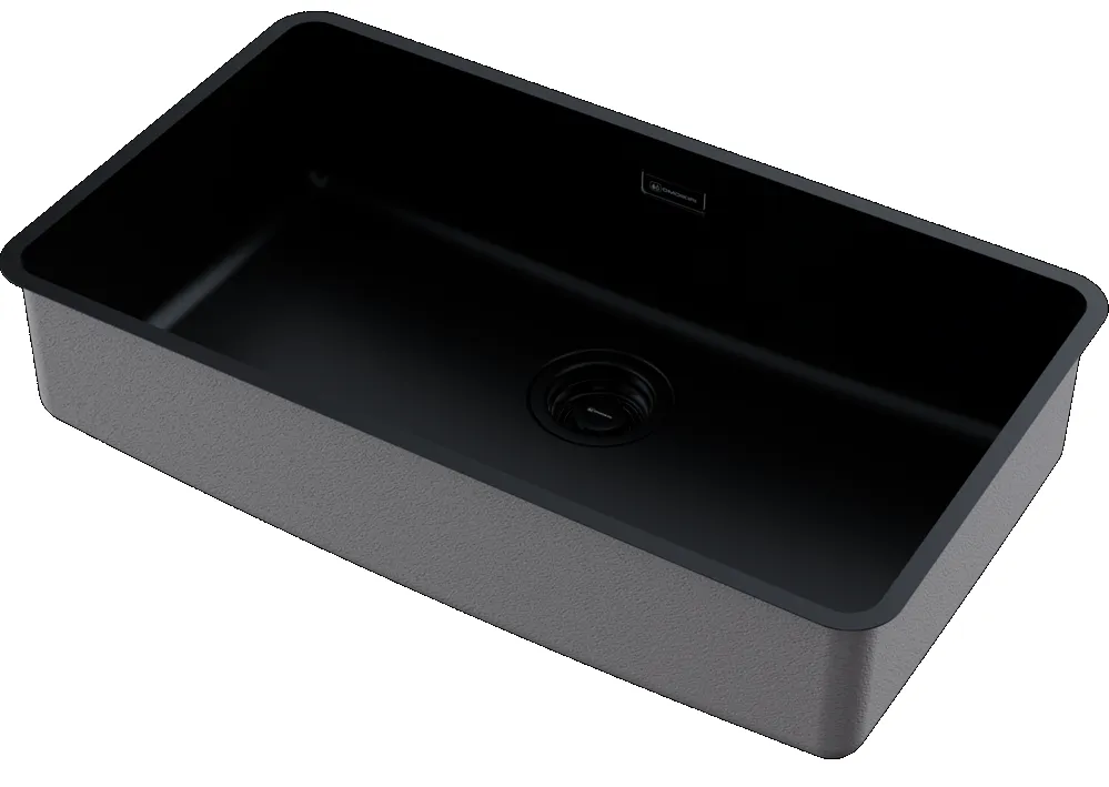 Детальное фото товара: Omoikiri Omi 73-U/I-GB Ultra, мойка, нержавеющая сталь, графит